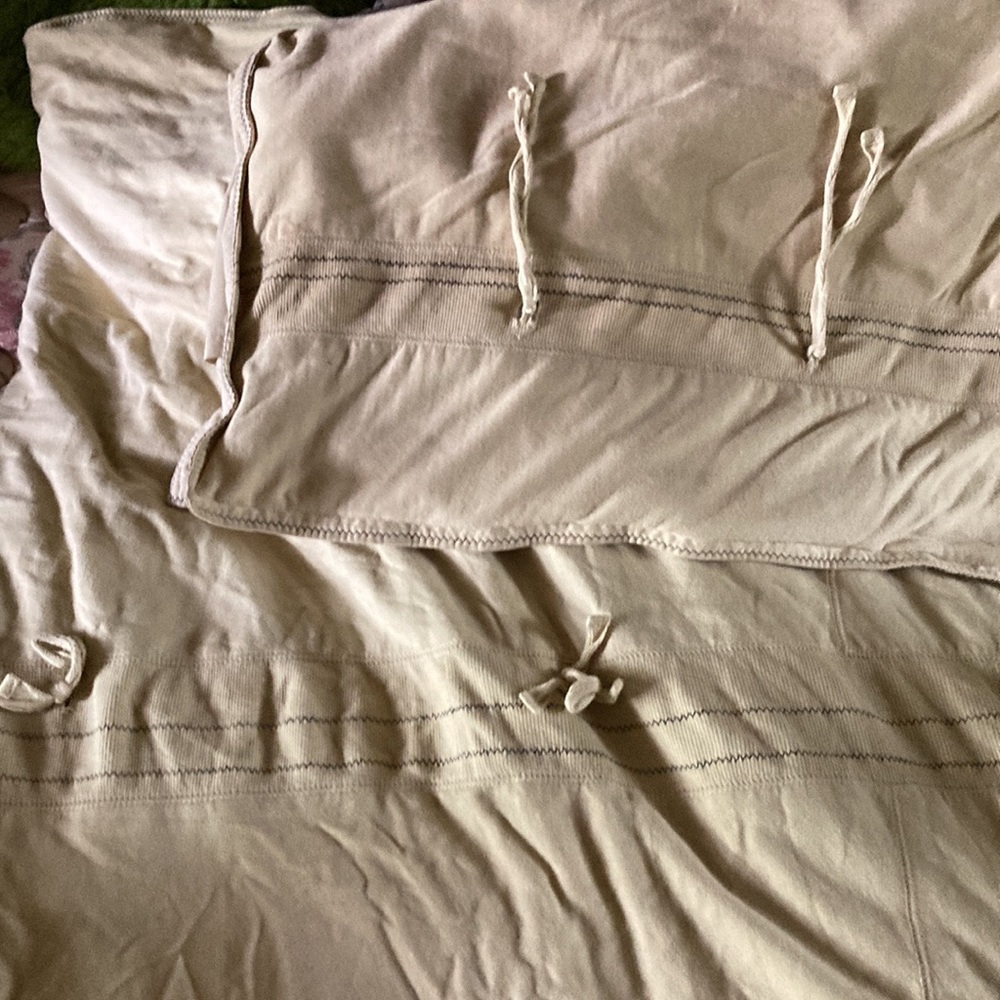 Coskill light green twin bedding duvet and pillowcase